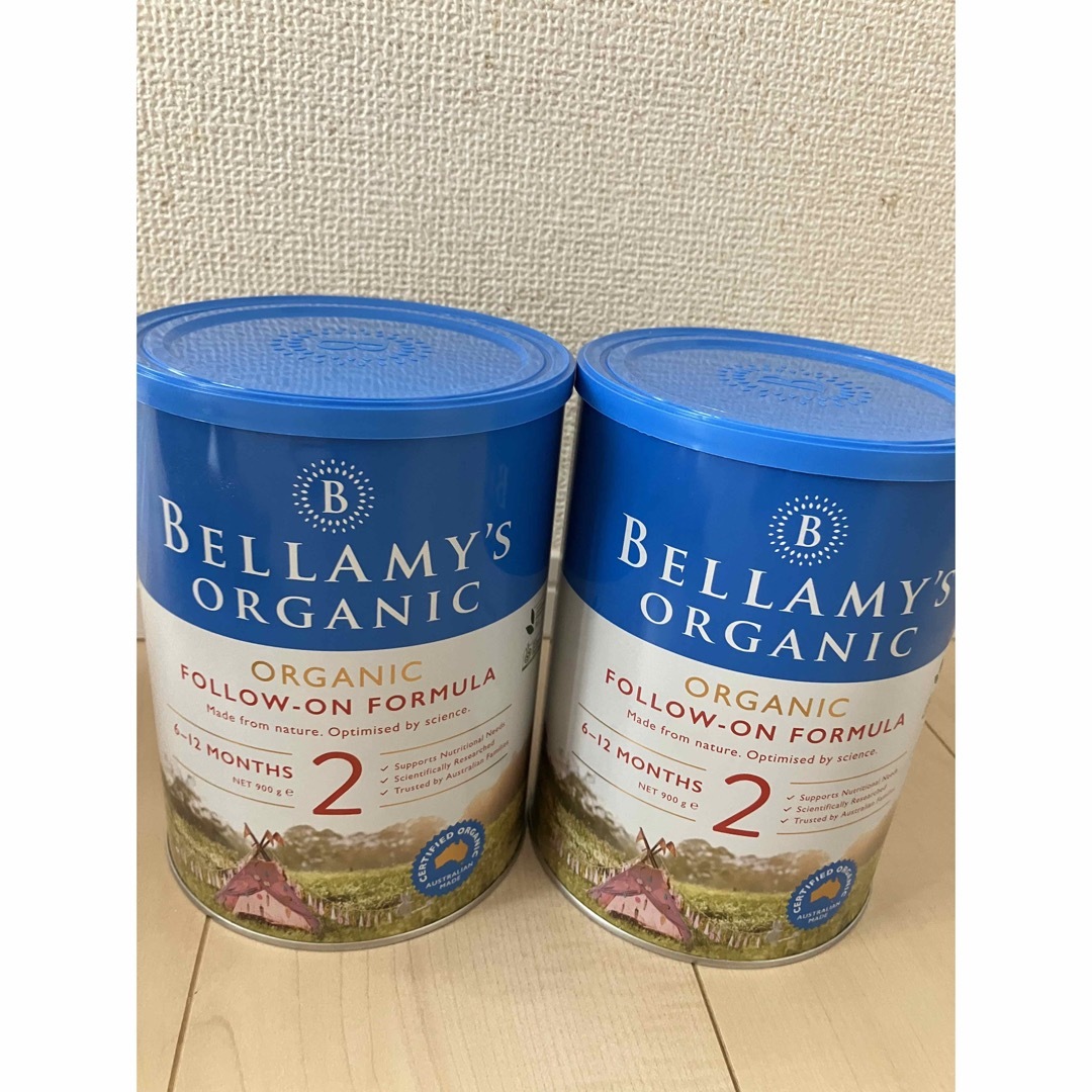 ベラミーズオーガニック粉ミルク900g×2缶 ベラミーズオーガニック粉ミルク900g×2缶