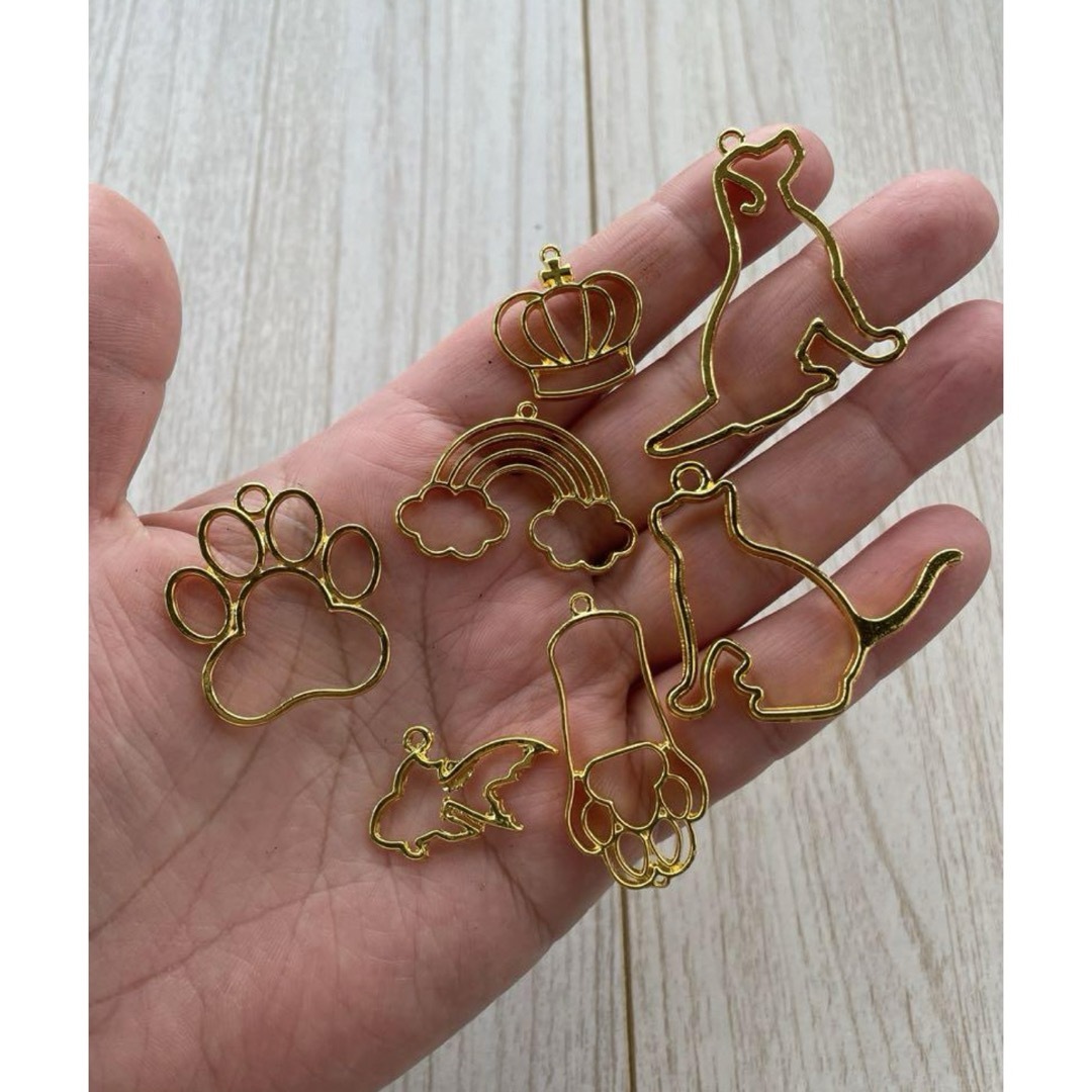 6371【レジン レジン枠 空枠 チャーム】いぬ 犬 猫 ねこ 王冠 肉 6371【レジン レジン枠 空枠 チャーム】いぬ 犬 猫 ねこ 王冠 肉