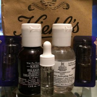 キールズ(Kiehl's)のキールズ  化粧水✖️2  美容液✖️3  サンプル(サンプル/トライアルキット)