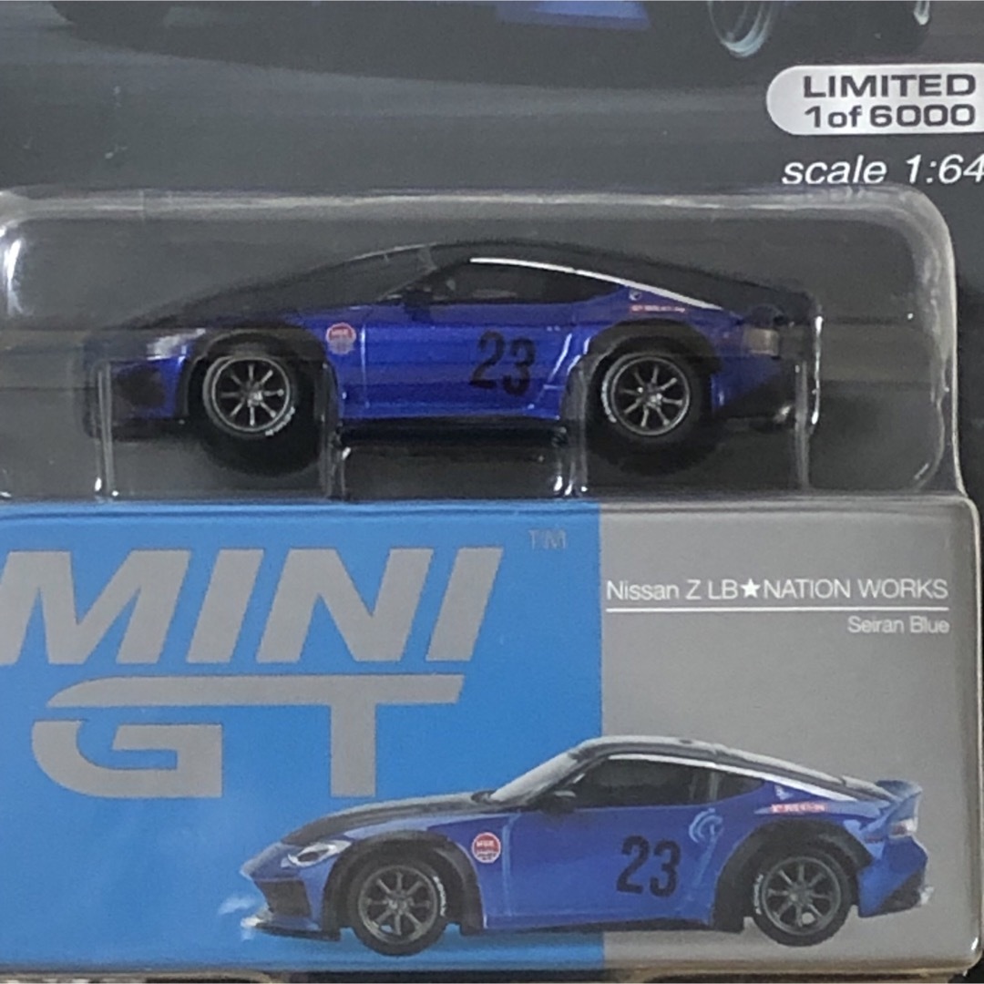 MINIGT ミニGT 日産 Z LB NATION WORKS セイランブルーの通販 by MINIGT ミニGT 日産 Z LB NATION WORKS セイランブルーの通販 by