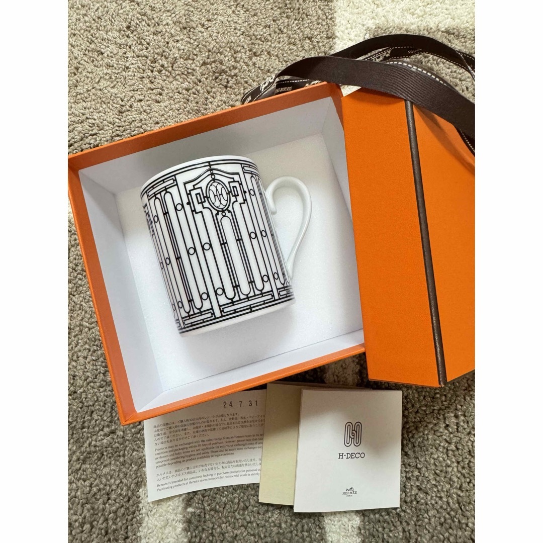 新品✨エルメス✨ Hデコ マグカップ 新品✨エルメス✨ Hデコ マグカップ