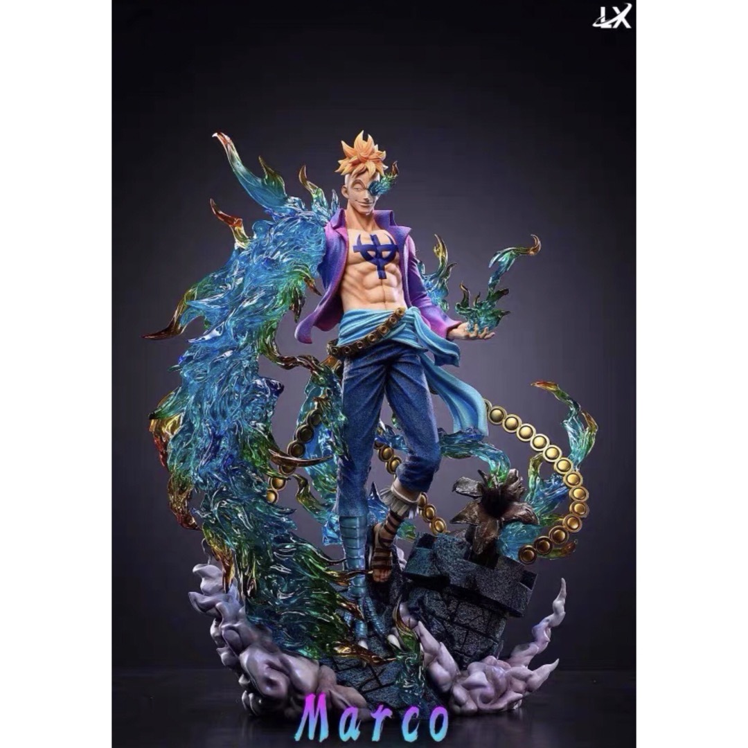 ワンピース One piece マルコ フィギュア GK ガレージキットの ワンピース One piece マルコ フィギュア GK ガレージキットの