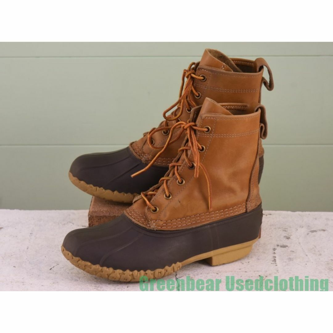 【正規品直輸入】 - L.L.Bean USA製 ブラウン 茶 ビーンブーツ L.L.ビーン 女性用
