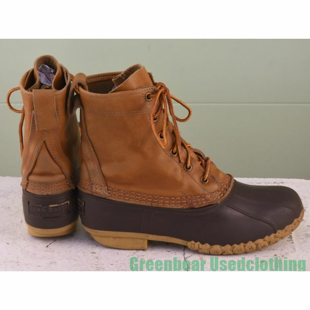 激安ブランド L.L.Bean ブラウン 茶 ビーンブーツ L.L.ビーン USA製 - 女性用