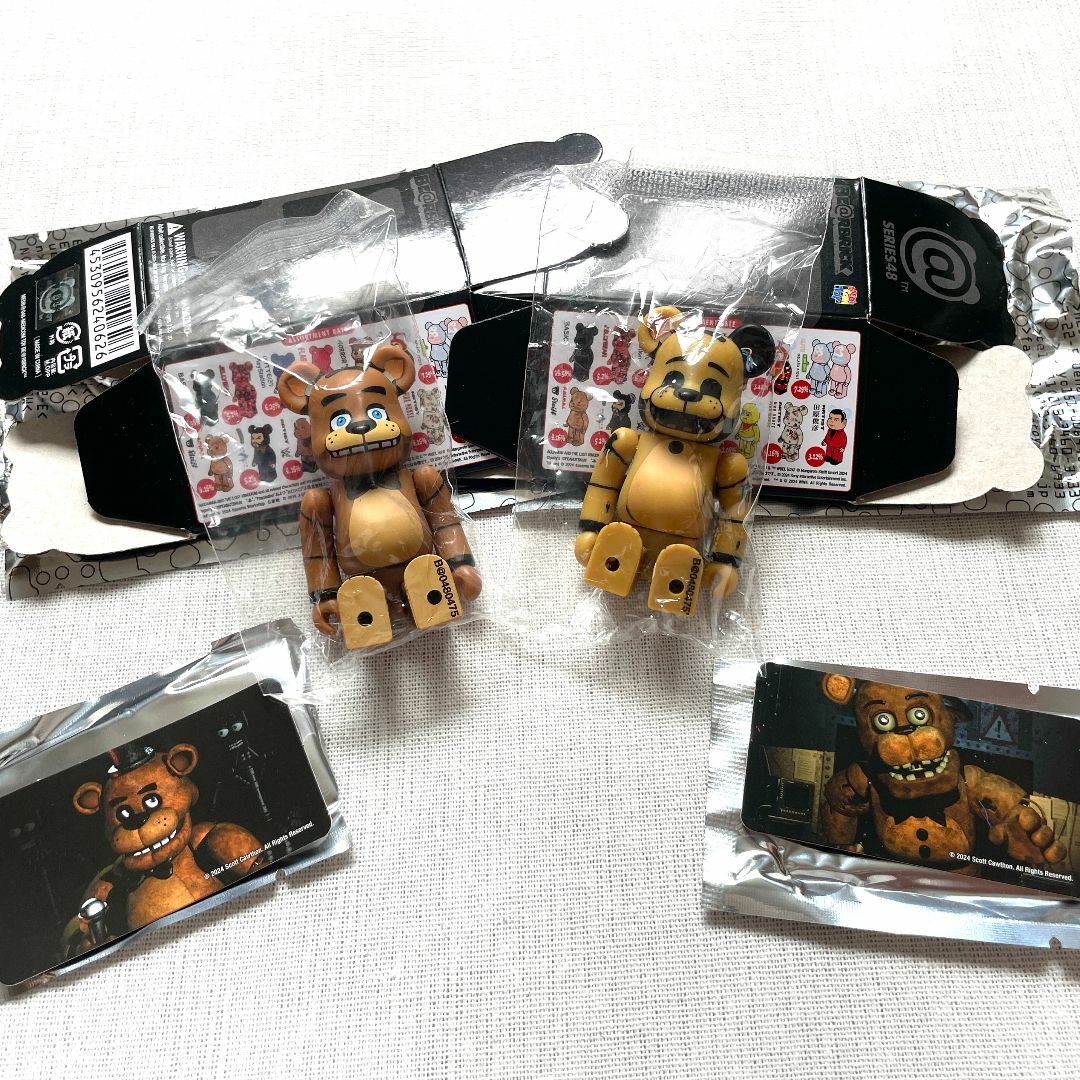 BE@RBRICK - 【未開封】FNaF 表裏2点セット BE@RBRICK series 48 BE@RBRICK - 【未開封】FNaF 表裏2点セット BE@RBRICK series 48