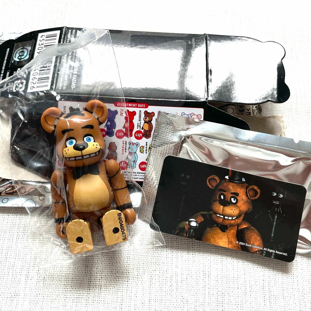 BE@RBRICK - 【未開封】FNaF 表裏2点セット BE@RBRICK series 48 BE@RBRICK - 【未開封】FNaF 表裏2点セット BE@RBRICK series 48