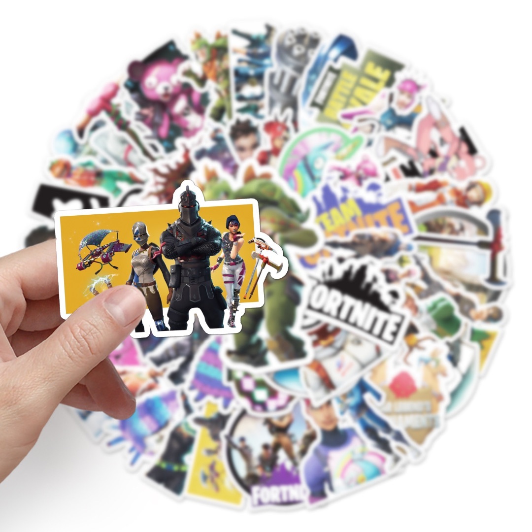 FORTNITE ステッカー 50枚セット PVC 防水 シール 大量 フォートナイト オンラインゲーム バトルロイヤル シューティング FORTNITE ステッカー 50枚セット PVC 防水 シール 大量 フォートナイト オンラインゲーム バトルロイヤル シューティング