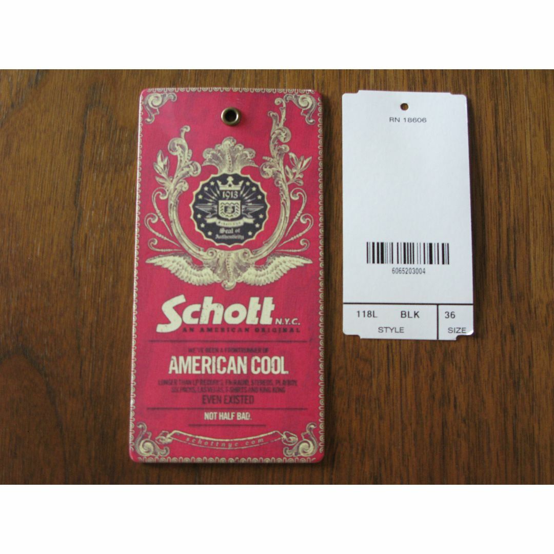schott - 未使用 ショット Schott 118 Long ダブル ライダース schott - 未使用 ショット Schott 118 Long ダブル ライダース