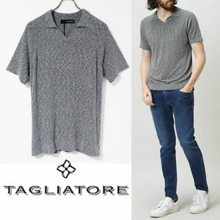 TAGLIATORE - 新品 タリアトーレ イタリア製 Vネックスキッパー TAGLIATORE - 新品 タリアトーレ イタリア製 Vネックスキッパー