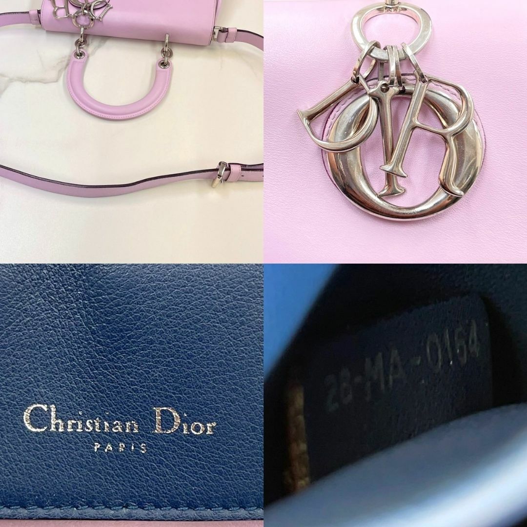 Christian Dior - 美品☆ ディオール ビーディオール レザー 薄 Christian Dior - 美品☆ ディオール ビーディオール レザー 薄