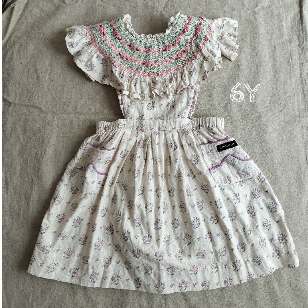 Caramel baby&child - 【美品】Bonjor Diary ワンピース 6Yの Caramel baby&child - 【美品】Bonjor Diary ワンピース 6Yの