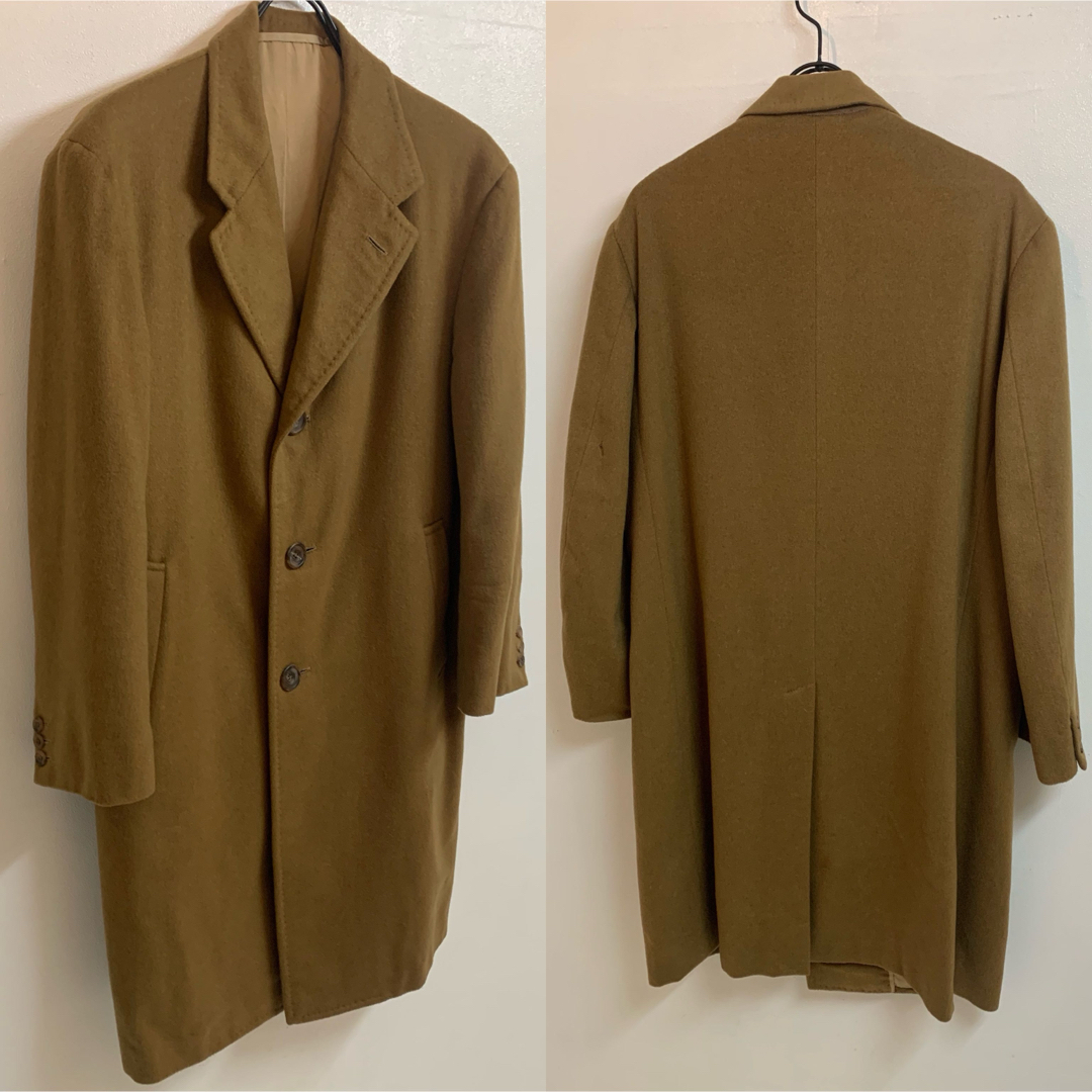 UK VINTAGE J.C. Wells 1972s UK製 チェスターコート UK VINTAGE J.C. Wells 1972s UK製 チェスターコート