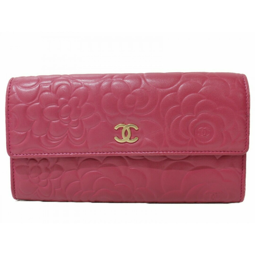 CHANEL - CHANEL シャネル カメリアロングウォレット A82283 長 CHANEL - CHANEL シャネル カメリアロングウォレット A82283 長