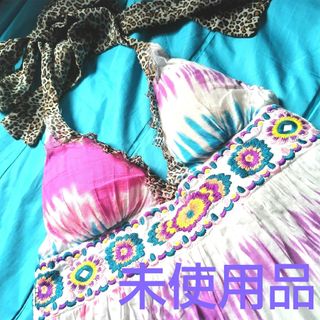 ドロシーズ(DRWCYS)のDRWCYS 💗タイダイヒョウ柄サマードレス(ロングワンピース/マキシワンピース)