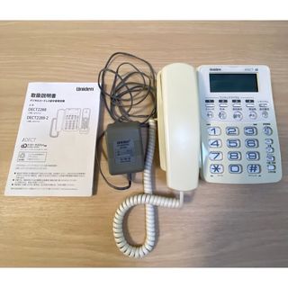 Uniden ユニデン留守番電話機 DECT2288-2(その他)