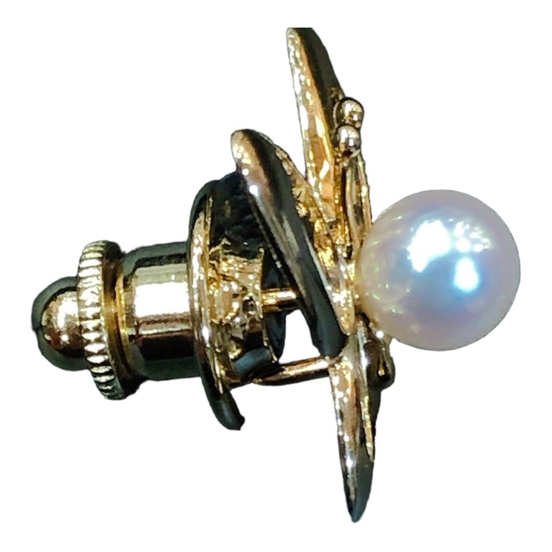 ミキモト MIKIMOTO ピンブローチ K18イエローゴールド 750YG ミキモト MIKIMOTO ピンブローチ K18イエローゴールド 750YG