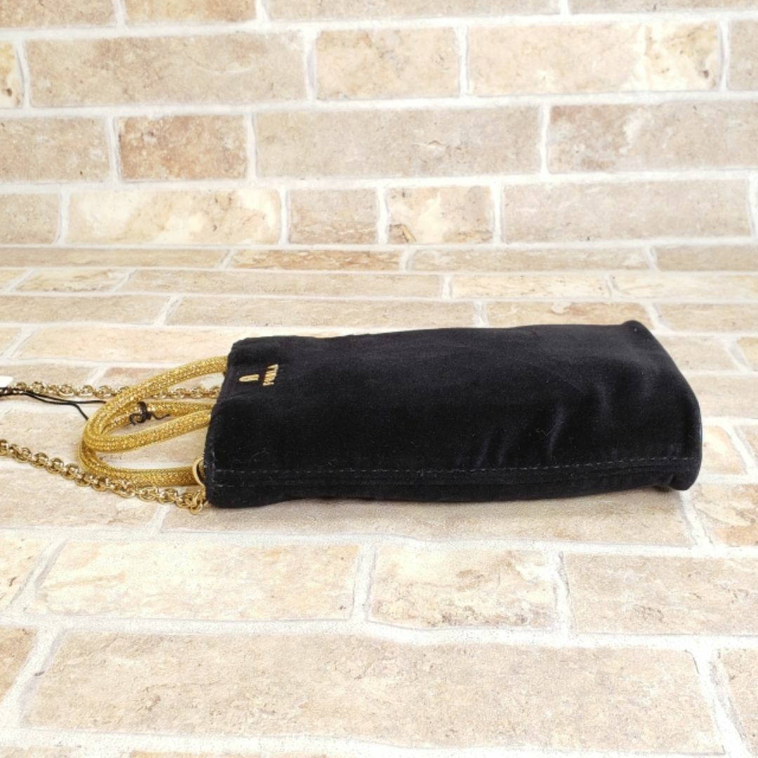 FURLA - 未使用 フルラ FURLA ☆ ベロア 2WAY パーティーバッグ FURLA - 未使用 フルラ FURLA ☆ ベロア 2WAY パーティーバッグ