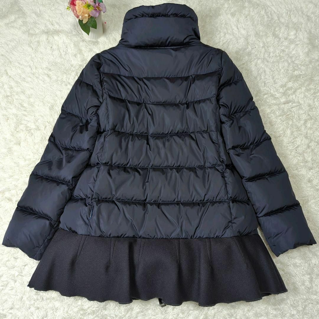 MONCLER - 美品☆MONCLER☆VIBURNUM☆フリル☆ペプラム☆ダウン MONCLER - 美品☆MONCLER☆VIBURNUM☆フリル☆ペプラム☆ダウン