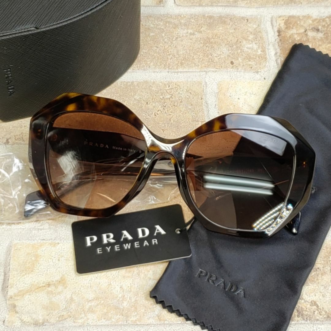 PRADA - 未使用 プラダ PRADA ☆ サングラス 伊製 53□18 PRADA - 未使用 プラダ PRADA ☆ サングラス 伊製 53□18