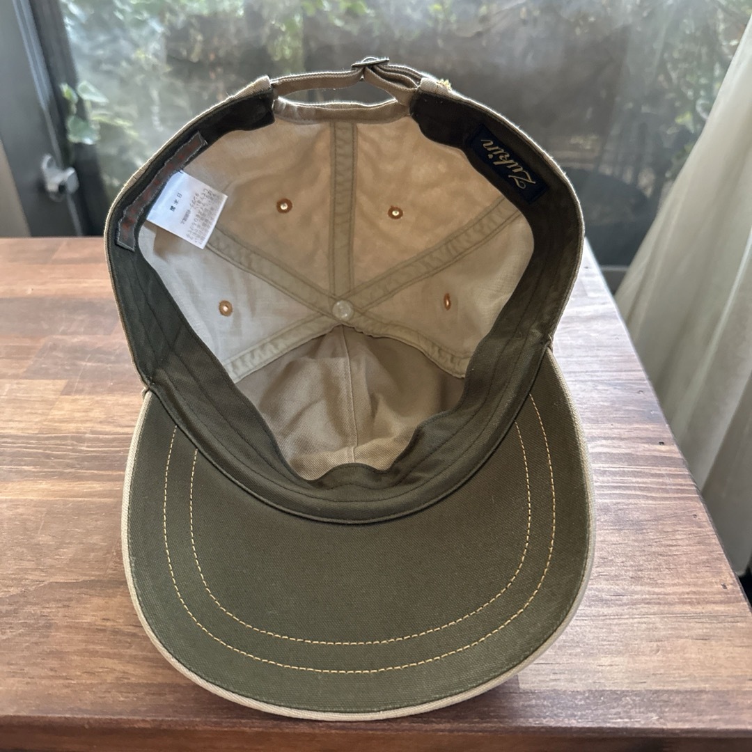 STETSON - stetson ステットソンキャップ ベージュ zukin メンズ STETSON - stetson ステットソンキャップ ベージュ zukin メンズ