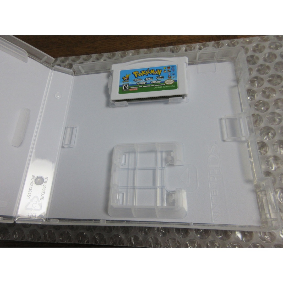 全国送料無料ギフト 中古 海外版 GBA ポケットモンスター 10周年記念配布カートリッジ① 携帯用ゲームソフト