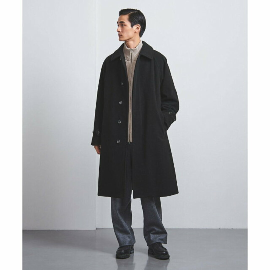 UNITED ARROWS - 【BLACK】【L】モッサ バルマカーンコートの UNITED ARROWS - 【BLACK】【L】モッサ バルマカーンコートの