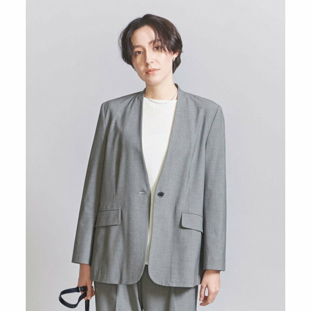 BEAUTY&YOUTH UNITED ARROWS - 【MD.GRAY】カラーレス 1B BEAUTY&YOUTH UNITED ARROWS - 【MD.GRAY】カラーレス 1B