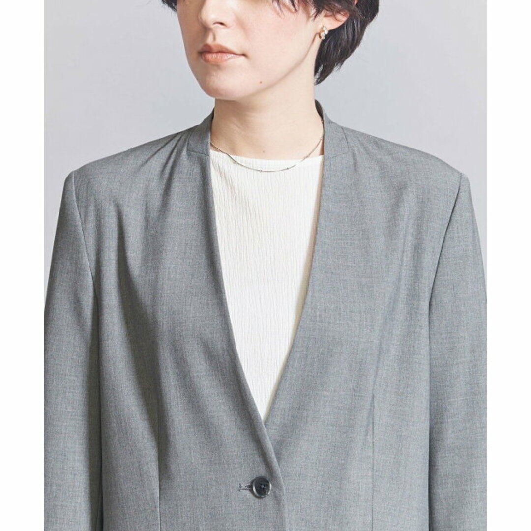 BEAUTY&YOUTH UNITED ARROWS - 【MD.GRAY】【S】カラーレス 1B BEAUTY&YOUTH UNITED ARROWS - 【MD.GRAY】【S】カラーレス 1B