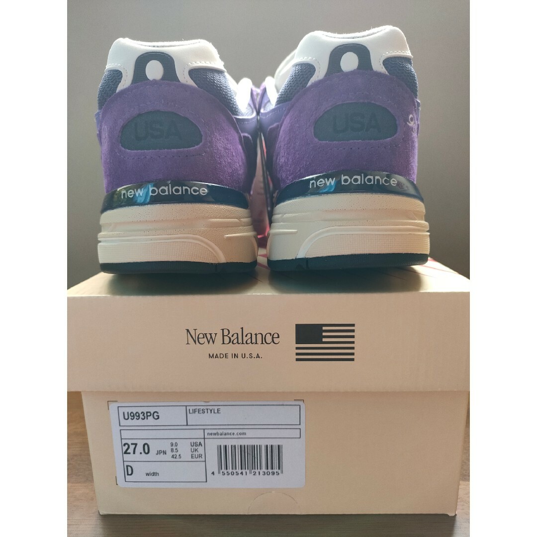 New Balance - 希少✨Made in USA ニューバランス U993PG 27cm New Balance - 希少✨Made in USA ニューバランス U993PG 27cm