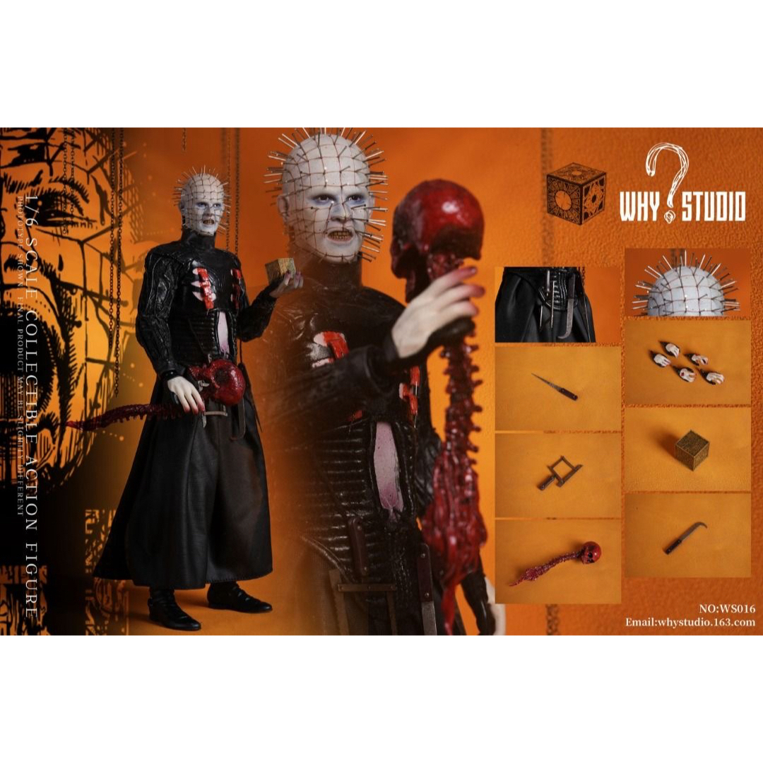 WHY STUDIO WS016ヘルレイザー ピンヘッド Hell Raiser WHY STUDIO WS016ヘルレイザー ピンヘッド Hell Raiser