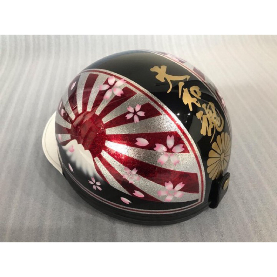 コルク半 カスタム 文字入れ 骨っぽく ラメ入り 日章 3つボタン コルク半 カスタム 文字入れ 骨っぽく ラメ入り 日章 3つボタン