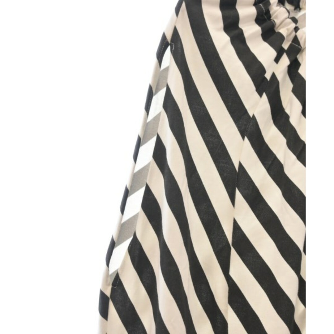 DRIES VAN NOTEN - DRIES VAN NOTEN ワンピース M 白x黒 DRIES VAN NOTEN - DRIES VAN NOTEN ワンピース M 白x黒