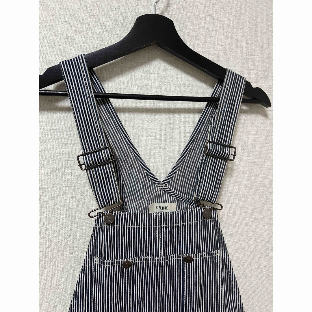 celine セリーヌ 20ss ヒッコリーストライプ オーバーオール celine セリーヌ 20ss ヒッコリーストライプ オーバーオール