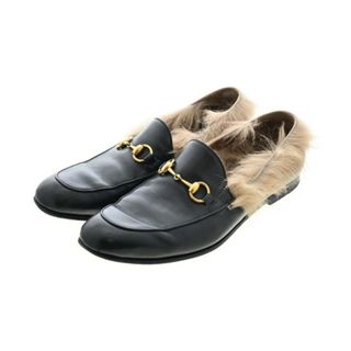 GUCCI - GUCCI ビジネス・ドレスシューズ 8 1/2(27cm位) 黒x GUCCI - GUCCI ビジネス・ドレスシューズ 8 1/2(27cm位) 黒x