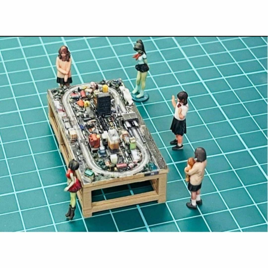 1/64フィギュア用 ミニチュア 鉄道模型 Nゲージより小の通販 by 1/64フィギュア用 ミニチュア 鉄道模型 Nゲージより小の通販 by