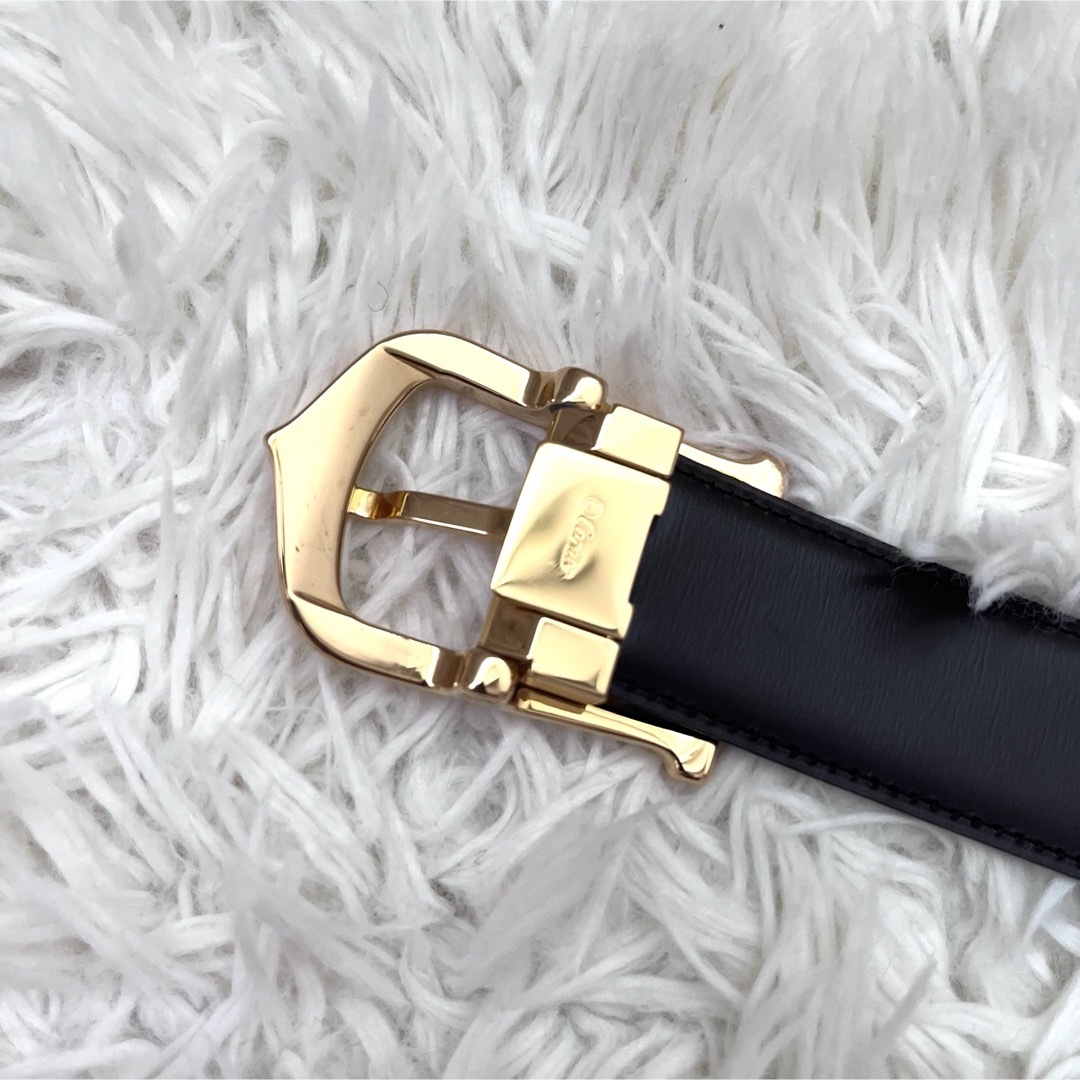Cartier - 【良品】 カルティエ ベルト Cアロンジェ レザー Cartier - 【良品】 カルティエ ベルト Cアロンジェ レザー