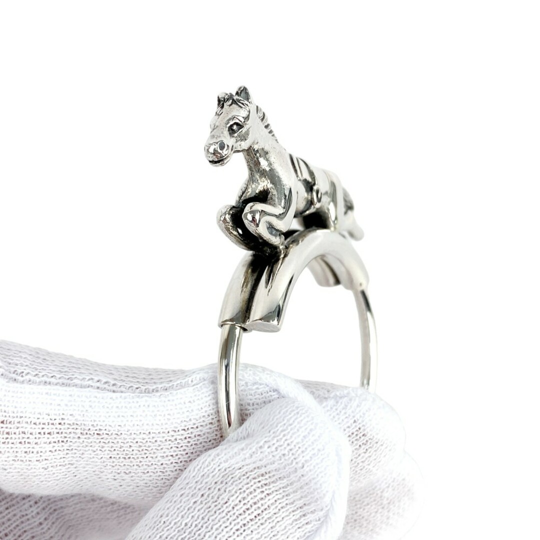 HERMES - □美品□ エルメス キーリング ホース モチーフ 馬 鍵 HERMES - □美品□ エルメス キーリング ホース モチーフ 馬 鍵