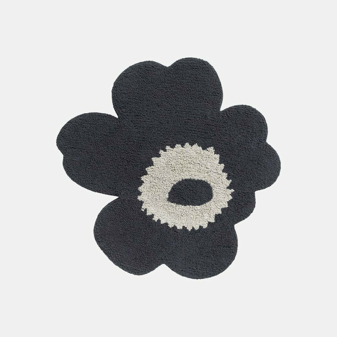 marimekko - Unikko バスマット チャコールの通販 by Kiitos marimekko - Unikko バスマット チャコールの通販 by Kiitos