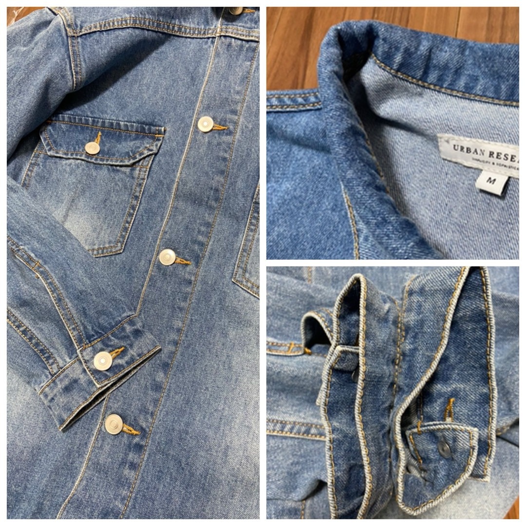 URBAN RESEARCH - 美品 アーバンリサーチ ルーズフィット デニム URBAN RESEARCH - 美品 アーバンリサーチ ルーズフィット デニム