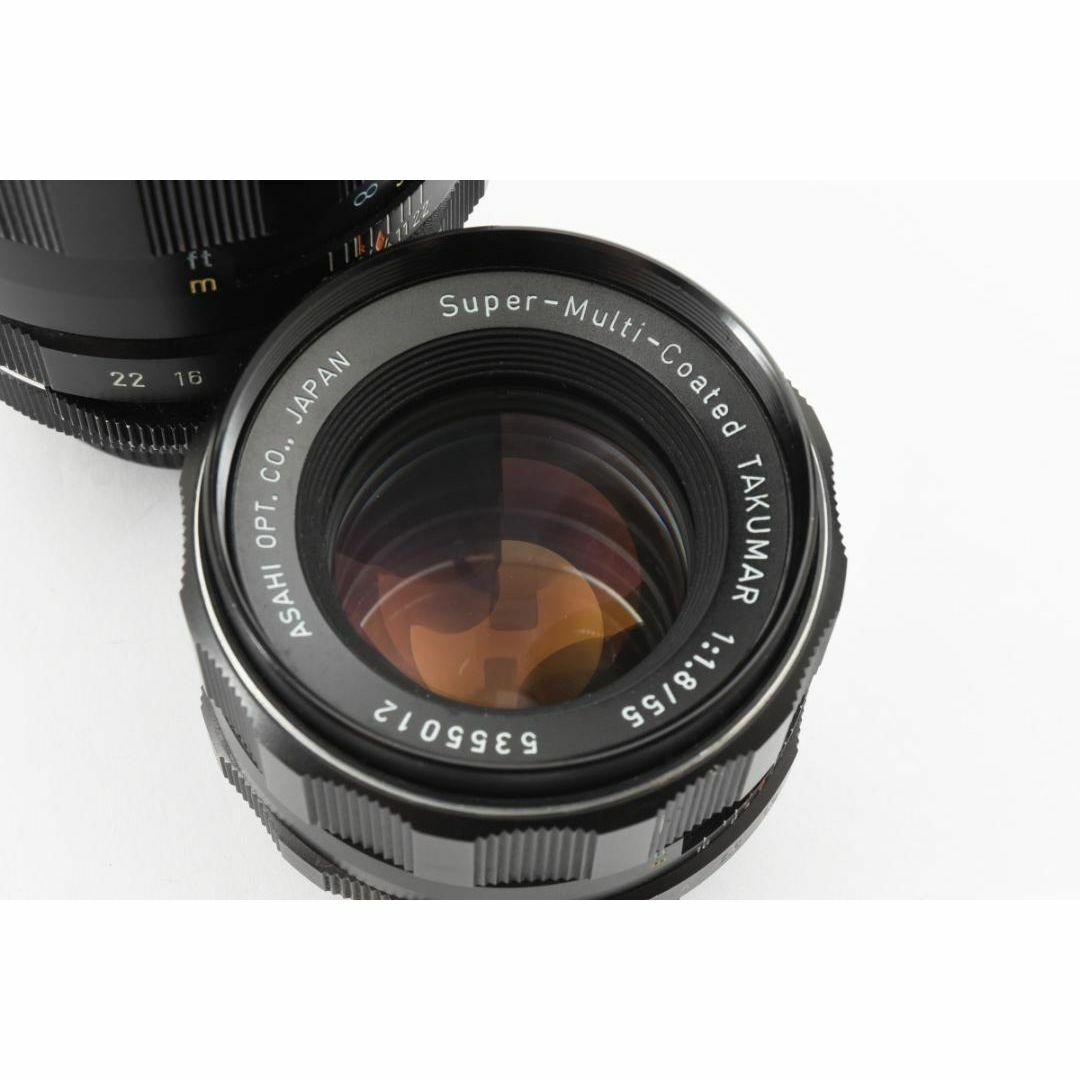 ダブルレンズセット】 SMC Takumar 55mm 200mm SO249 ダブルレンズセット】 SMC Takumar 55mm 200mm SO249