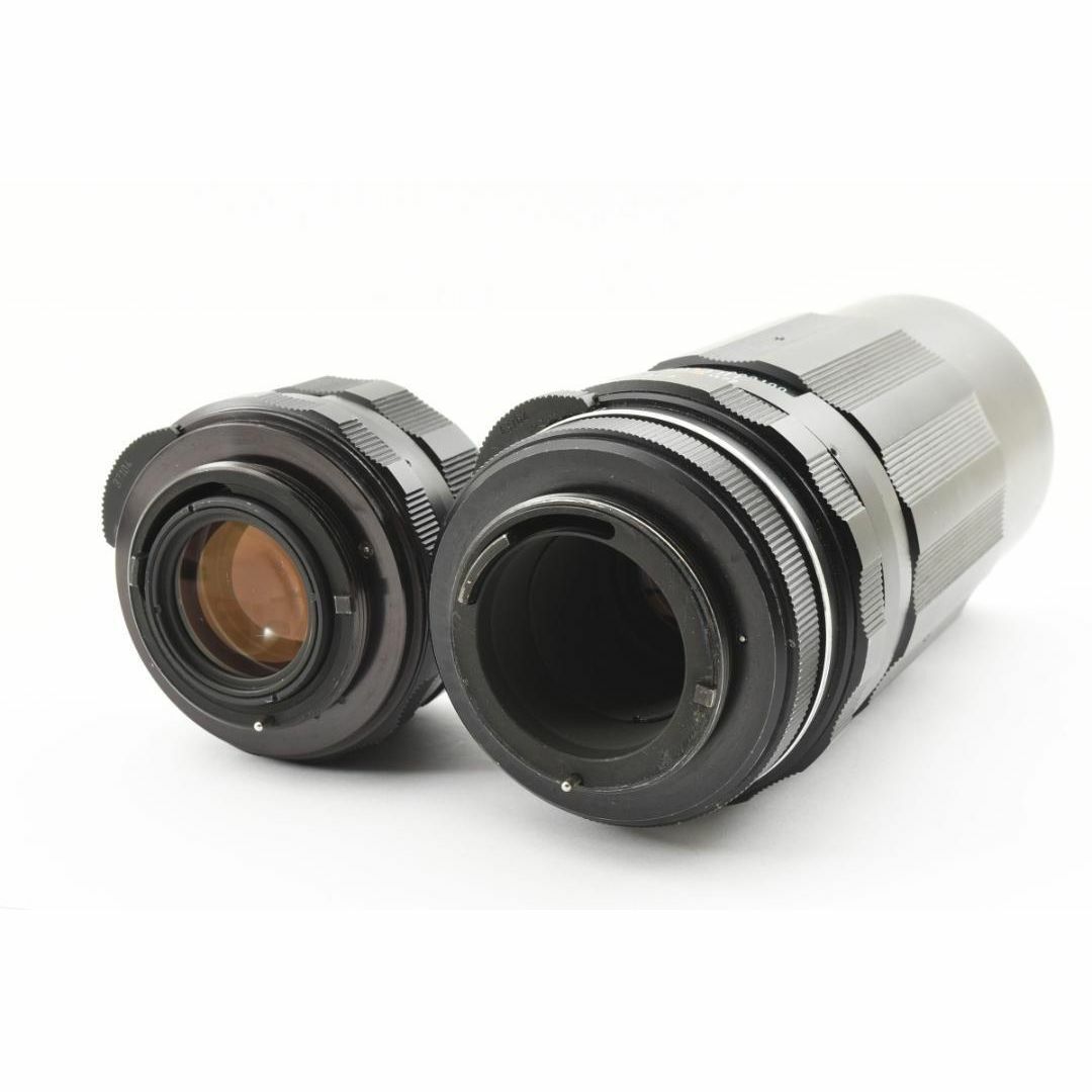 ダブルレンズセット】 SMC Takumar 55mm 200mm SO249 ダブルレンズセット】 SMC Takumar 55mm 200mm SO249
