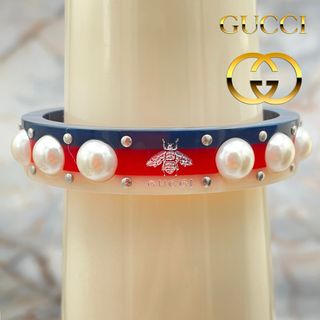 GUCCI(ブレスレット/バングル ・ レッド/赤色系)のフリマ GUCCI(ブレスレット/バングル ・ レッド/赤色系)のフリマ