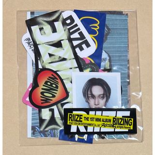 RIIZE ウォンビン collectbook 証明写真 デコレーションパック(K-POP/アジア)