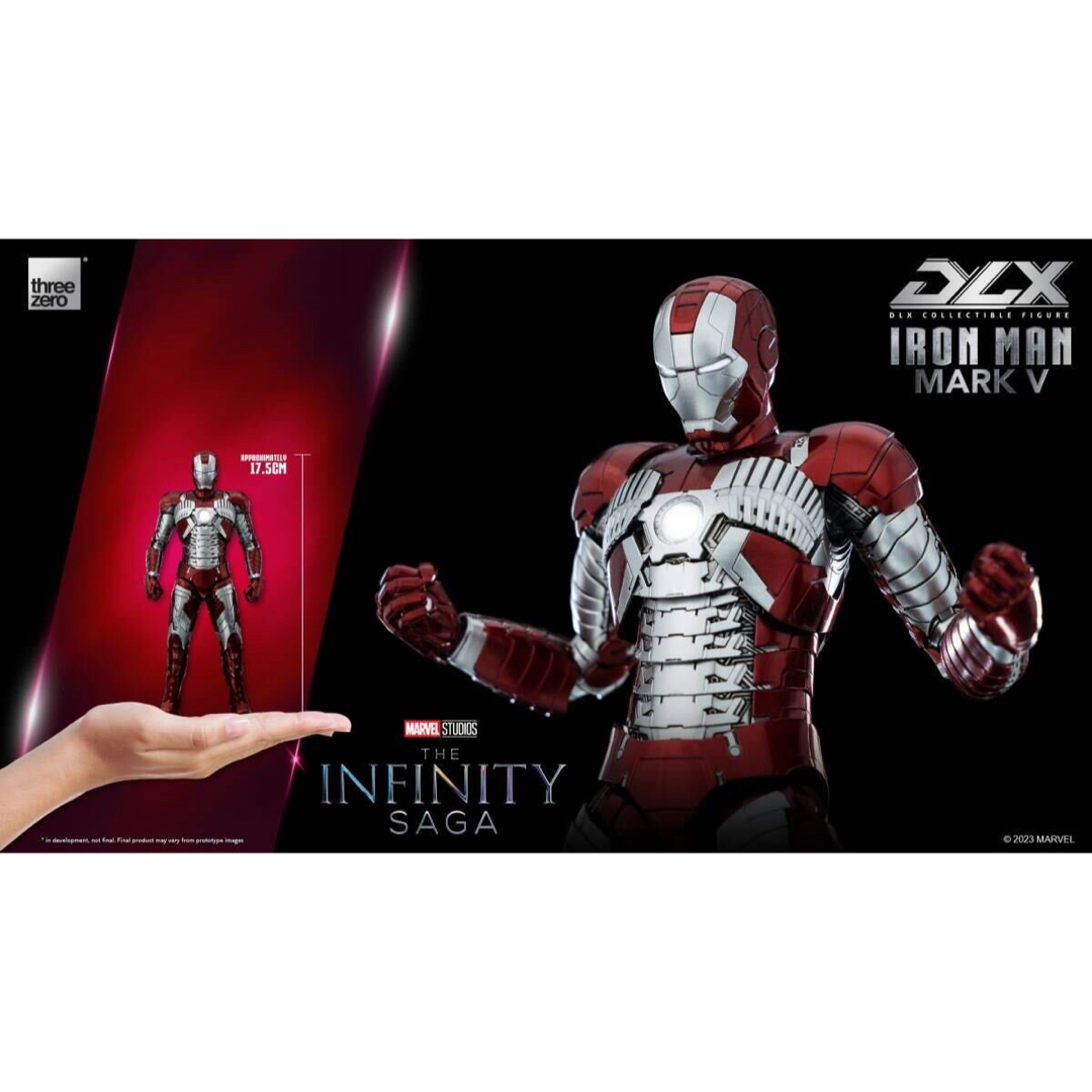 スリーゼロ 3Z0254 DLX インフィニティ・サーガ アイアンマン マーク スリーゼロ 3Z0254 DLX インフィニティ・サーガ アイアンマン マーク