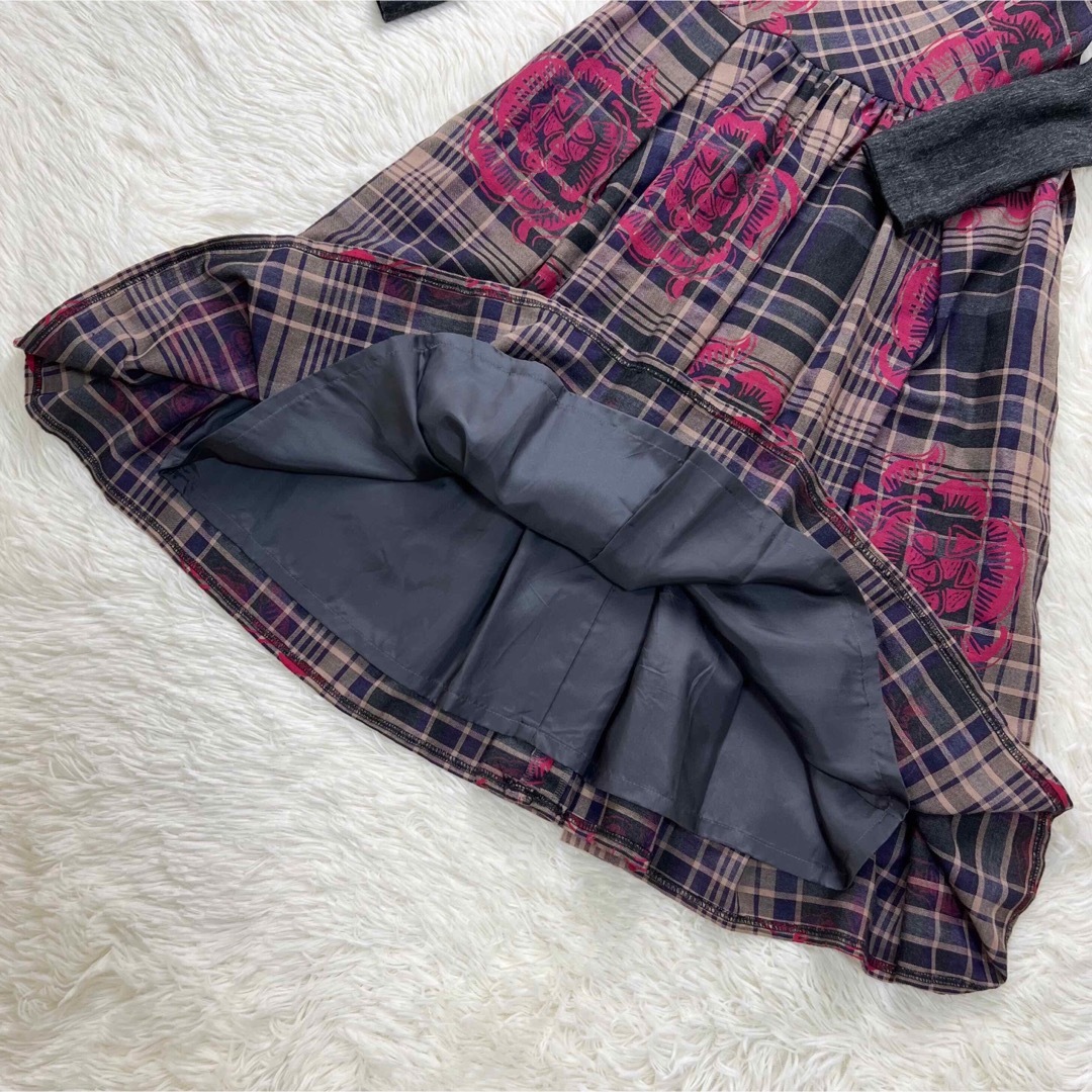 美品♡ヴィヴィアンウエストウッド Aライン チェック ロリータ 美品♡ヴィヴィアンウエストウッド Aライン チェック ロリータ