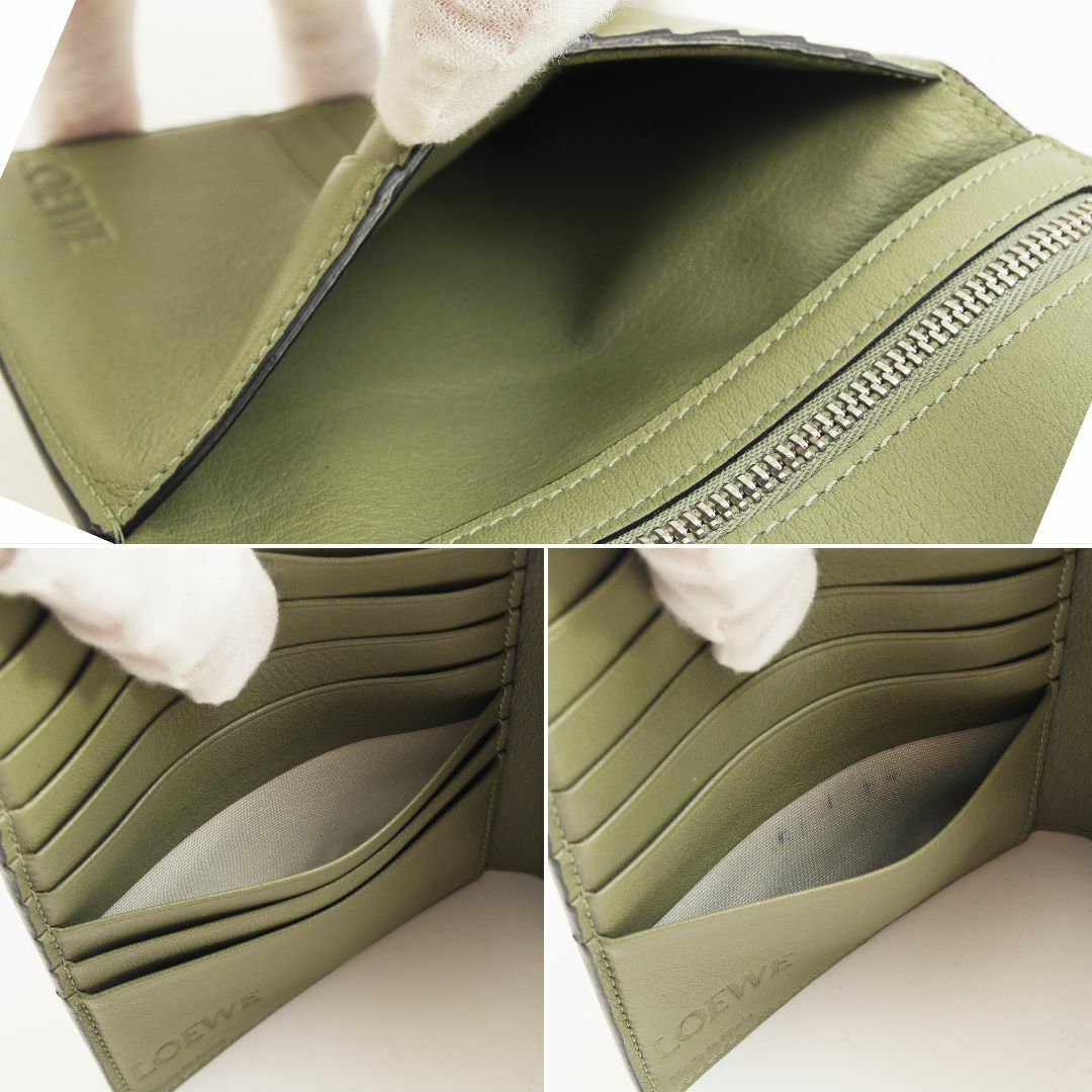 極美品✨ ロエベ 二つ折り財布 バーティカル ウォレット 極美品✨ ロエベ 二つ折り財布 バーティカル ウォレット