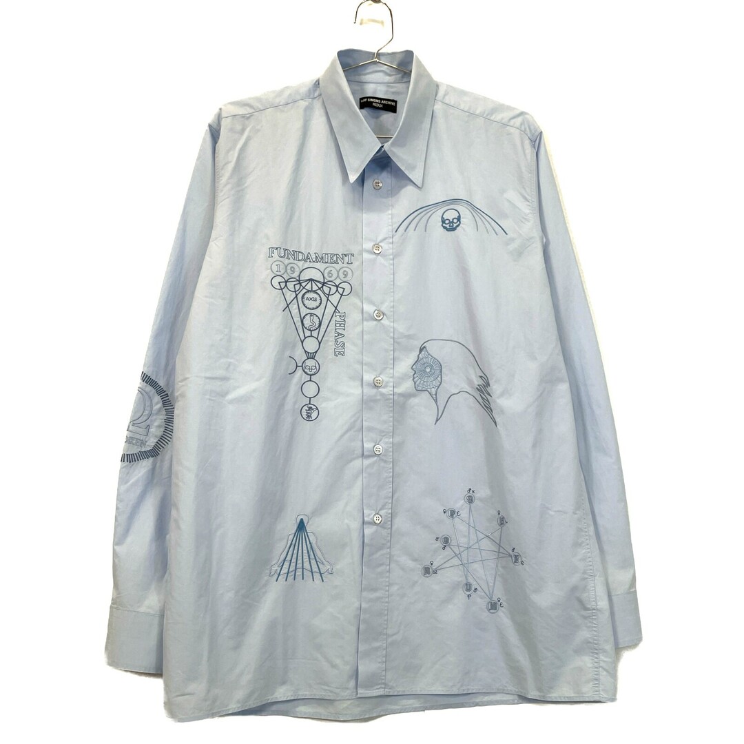 RAF SIMONS - ラフシモンズ ブルー 2004SS宗教期 2021SS復刻 RAF SIMONS - ラフシモンズ ブルー 2004SS宗教期 2021SS復刻