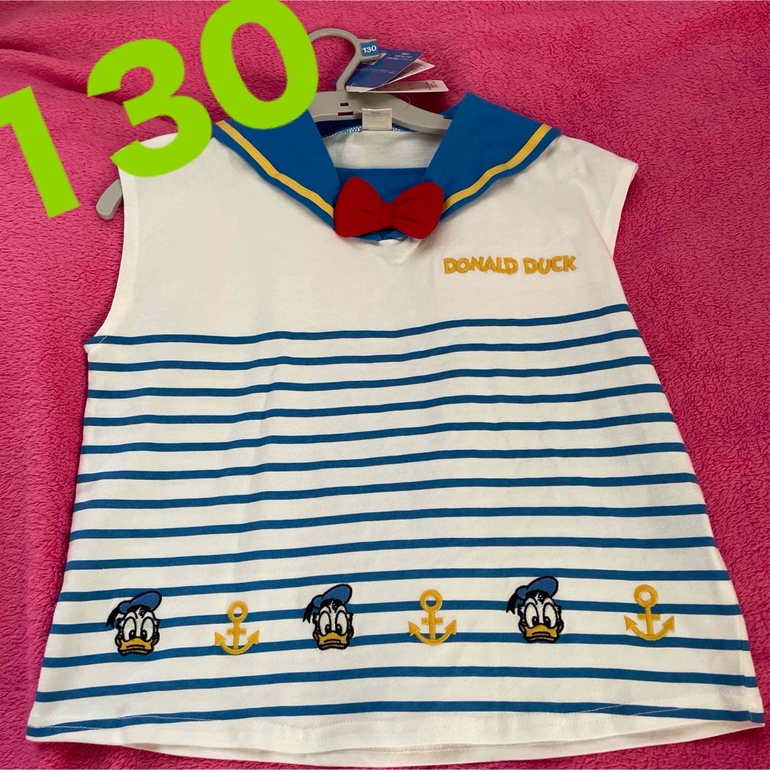 Disney - 新品 フタフタ ドナルド セーラー トップス なりきり