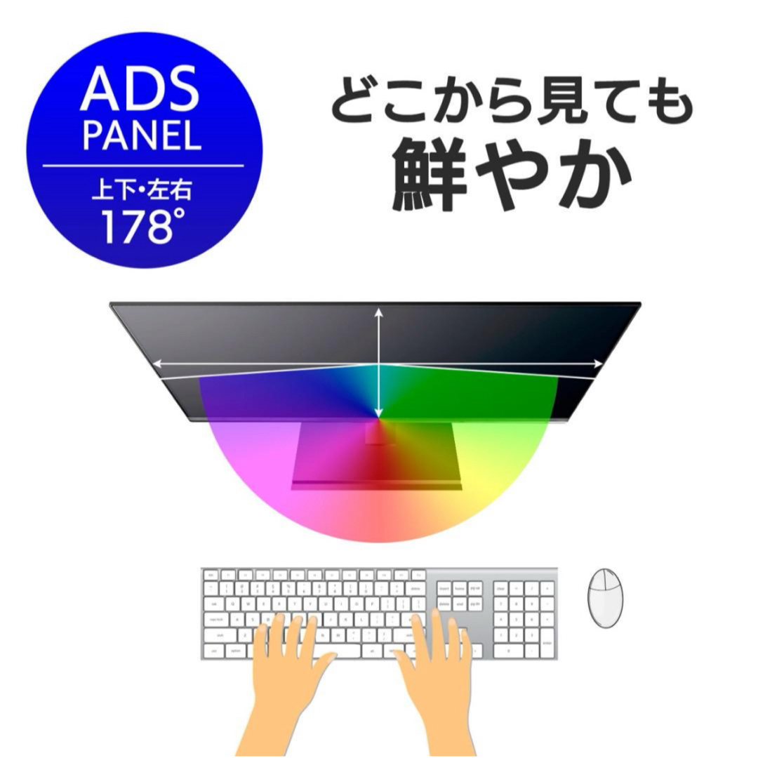 IODATA - IO DATA(アイオーデータ)フレームレス大画面 27インチ IODATA - IO DATA(アイオーデータ)フレームレス大画面 27インチ