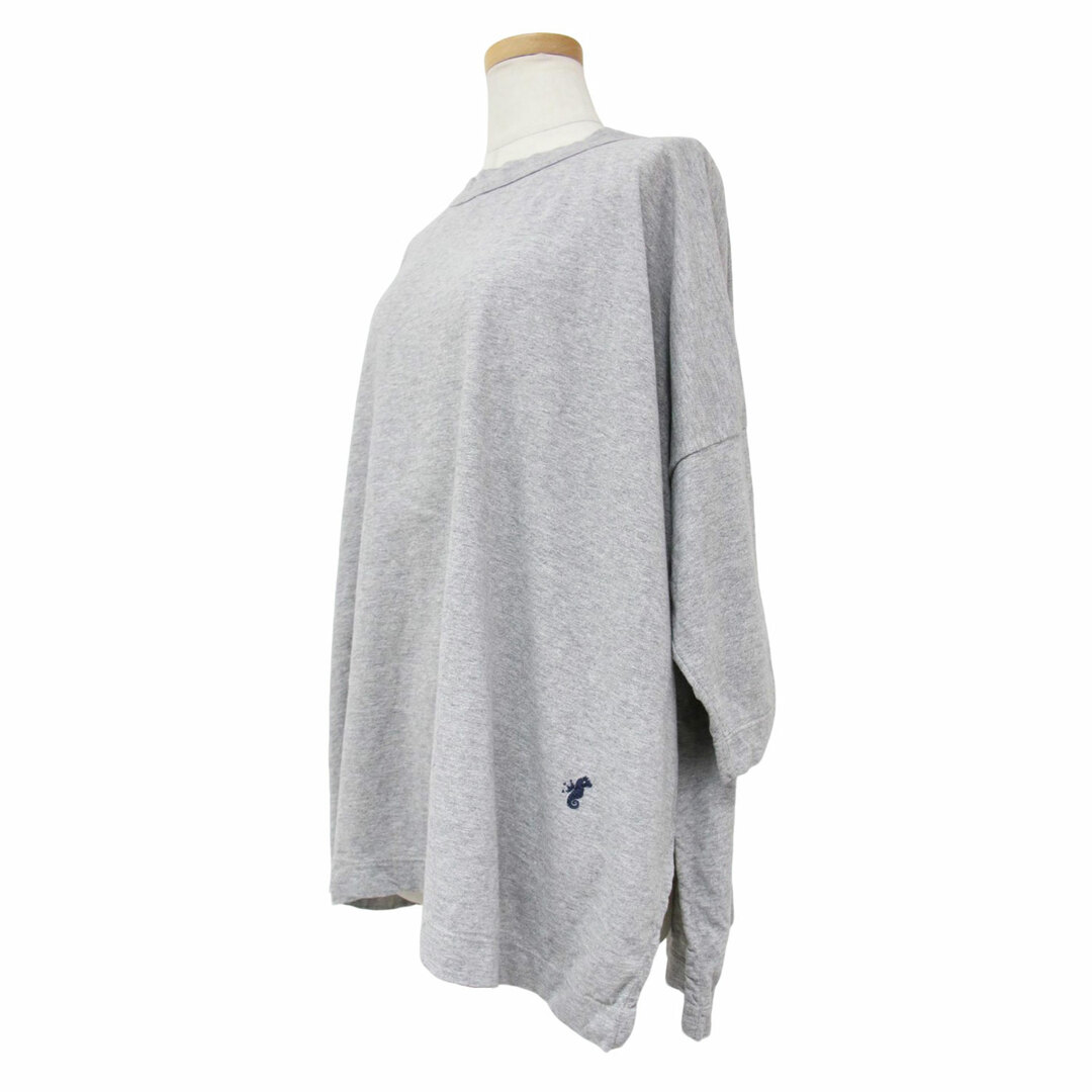 45R - 美品 45R カットソー グレー サイズ:表記なし コットン 45R - 美品 45R カットソー グレー サイズ:表記なし コットン